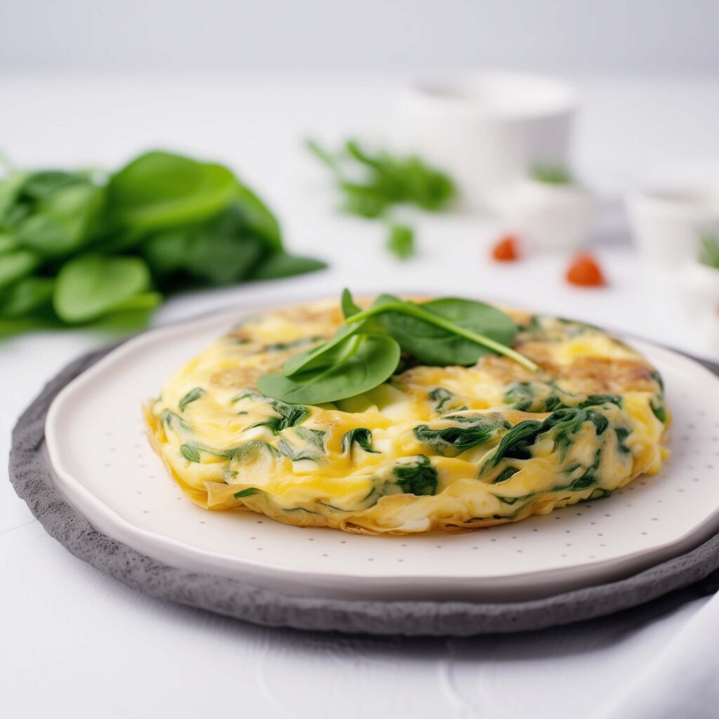 Omelete de Mistura Quiche ou Sopas com Queijo