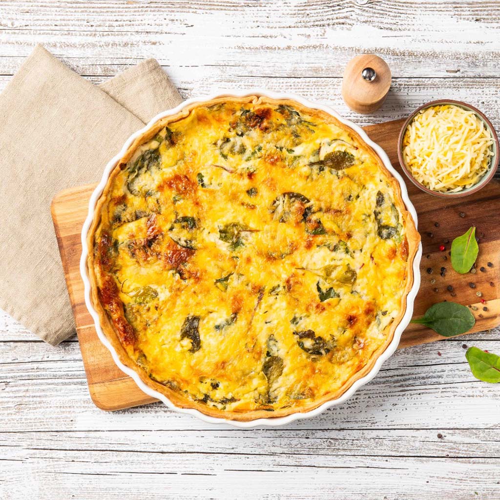 Quiche de Requeijão