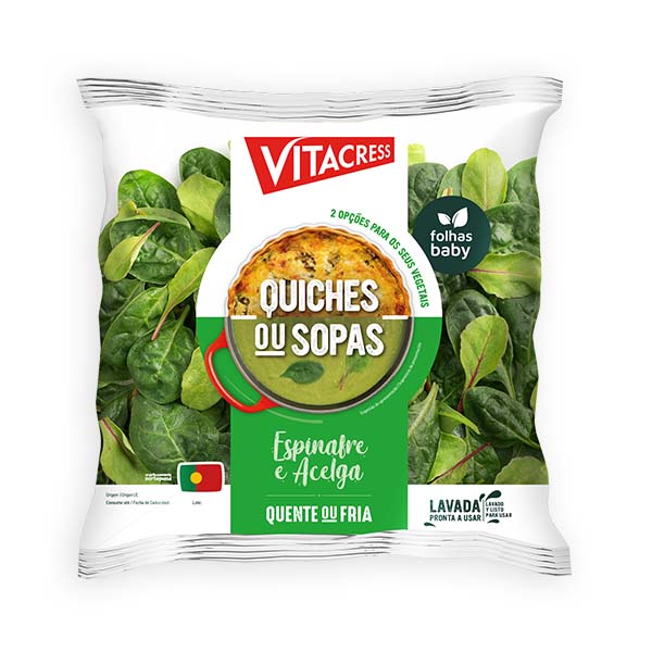 Quiches ou Sopas Vitacress